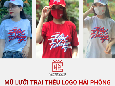 Mũ Lưỡi Trai Thêu Logo Hải Phòng – Quà Lưu Niệm Độc Đáo